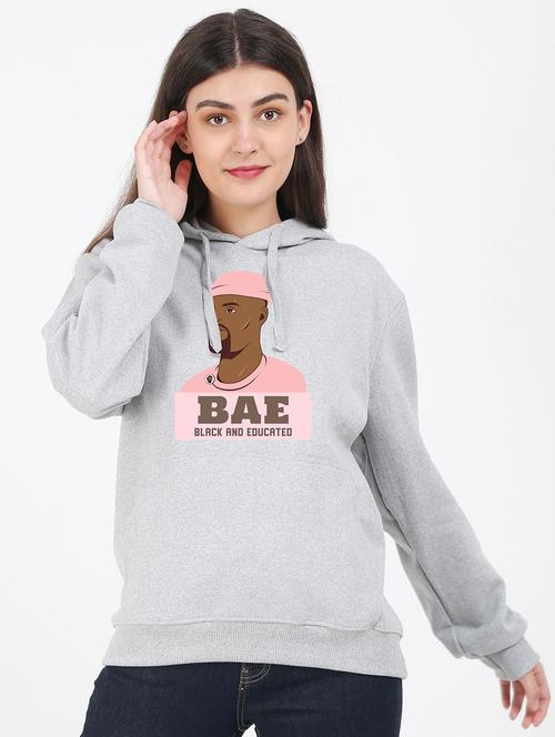 hooded neck graphic sweatshirt - 17972023 - Standard Image - 0