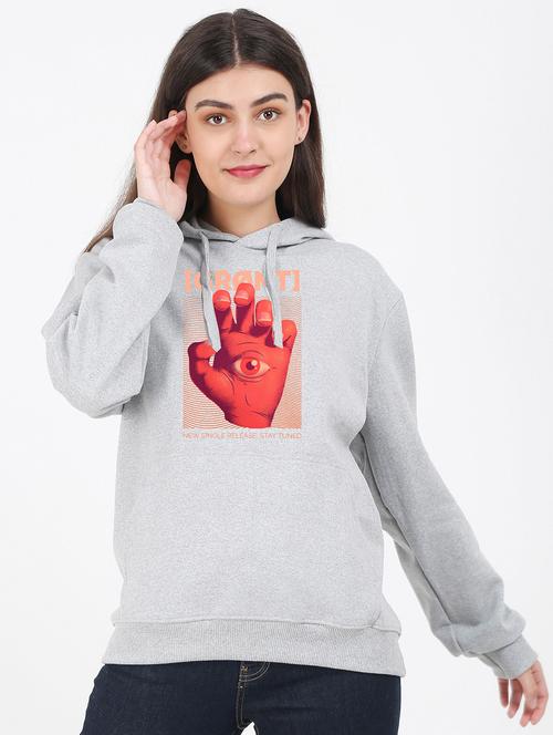 hooded neck graphic sweatshirt - 17972024 -  Standard Image - 0