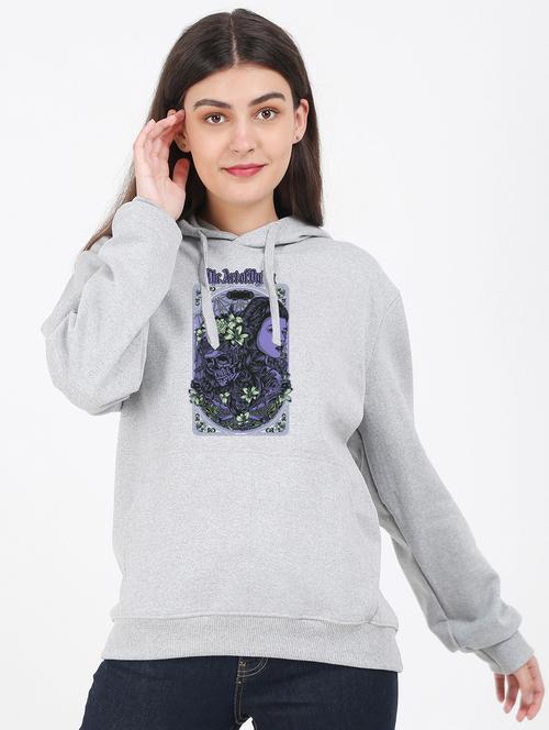 hooded neck graphic sweatshirt - 17972029 - Standard Image - 0