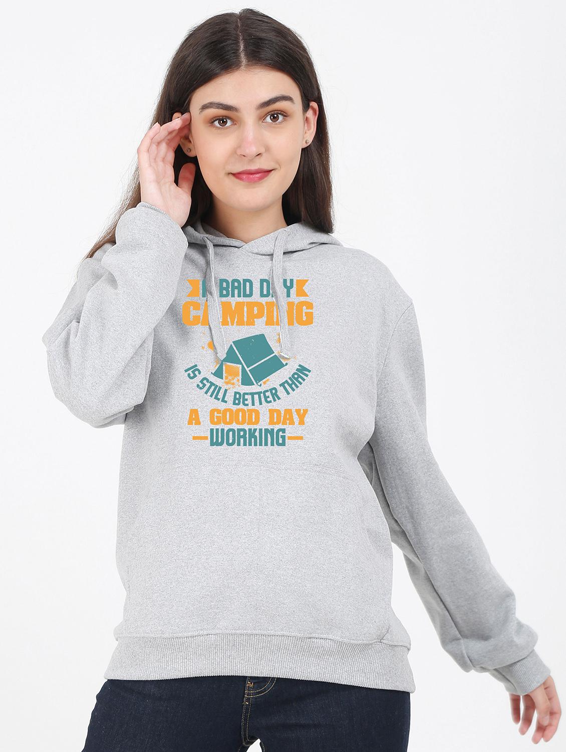 hooded neck graphic sweatshirt - 17972034 -  Zoom Image - 0