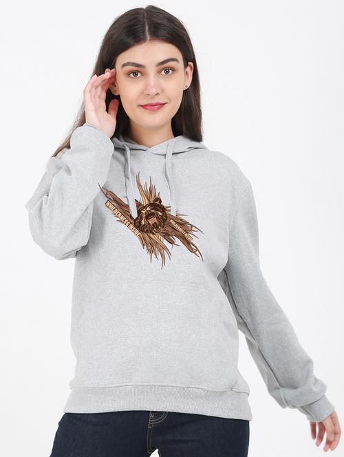 hooded neck graphic sweatshirt - 17972089 -  Standard Image - 0