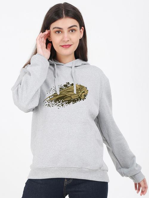 hooded neck graphic sweatshirt - 17972090 -  Standard Image - 0