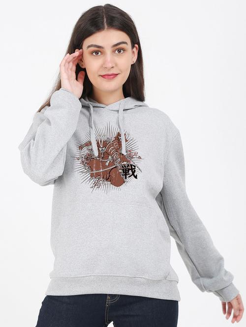 hooded neck graphic sweatshirt - 17972108 -  Standard Image - 0