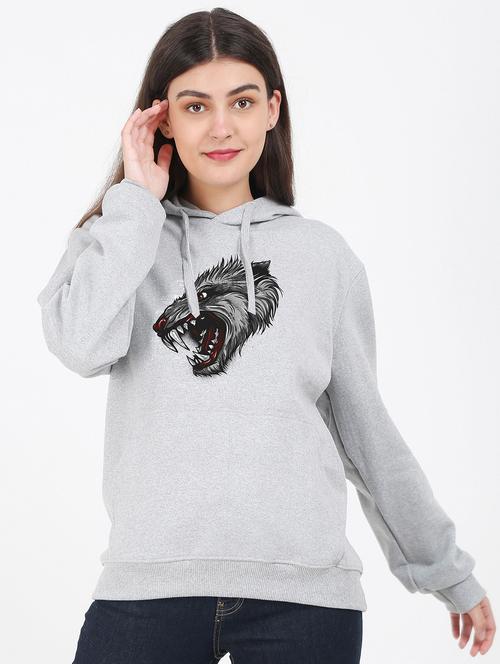 hooded neck graphic sweatshirt - 17972174 -  Standard Image - 0