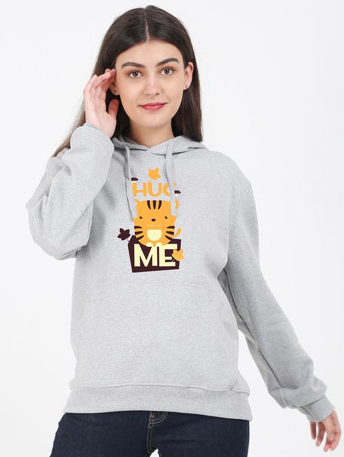 hooded neck graphic sweatshirt - 17972188 -  Standard Image - 0