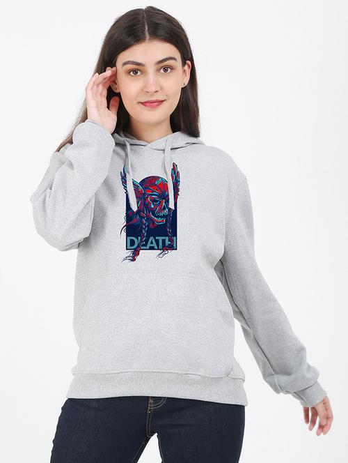 hooded neck graphic sweatshirt - 17972220 -  Standard Image - 0