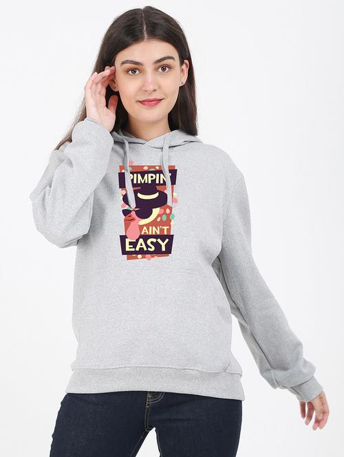 hooded neck graphic sweatshirt - 17972247 -  Standard Image - 0