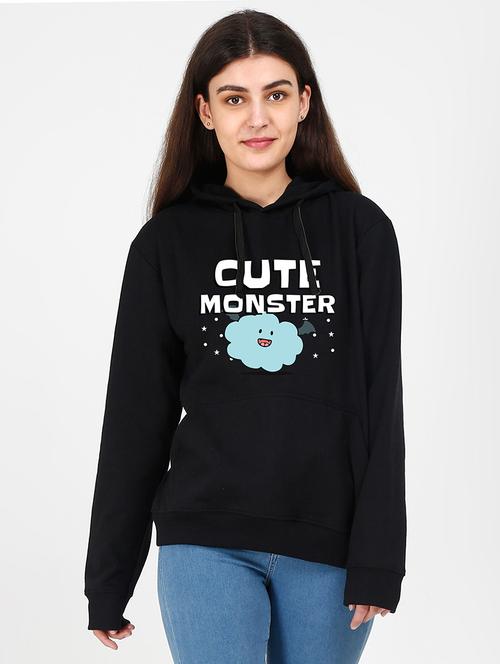 hooded neck graphic sweatshirt - 17972365 -  Standard Image - 0