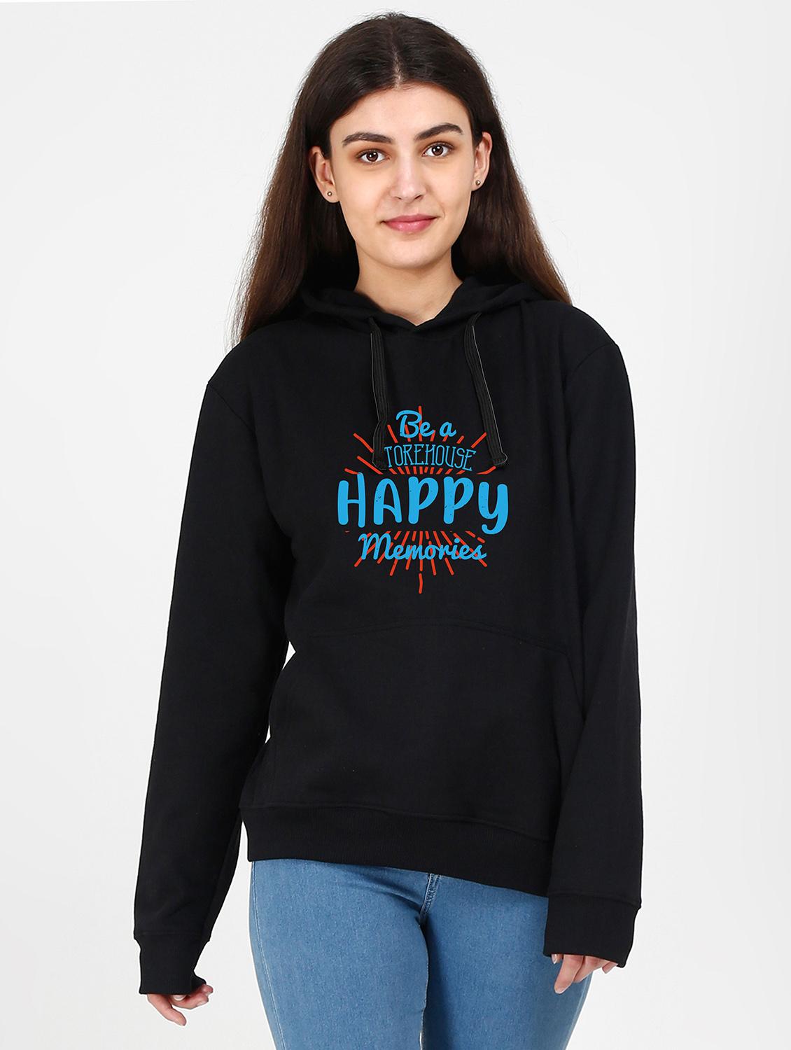 hooded neck graphic sweatshirt - 17972823 -  Zoom Image - 0