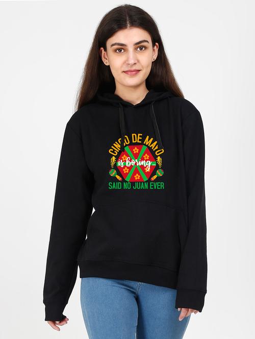 hooded neck graphic sweatshirt - 17972865 -  Standard Image - 0