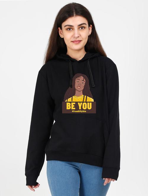hooded neck graphic sweatshirt - 17972886 -  Standard Image - 0