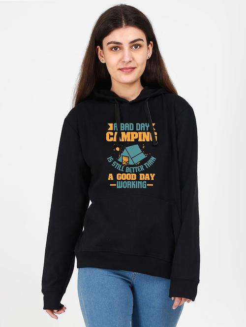 hooded neck graphic sweatshirt - 17972941 -  Standard Image - 0