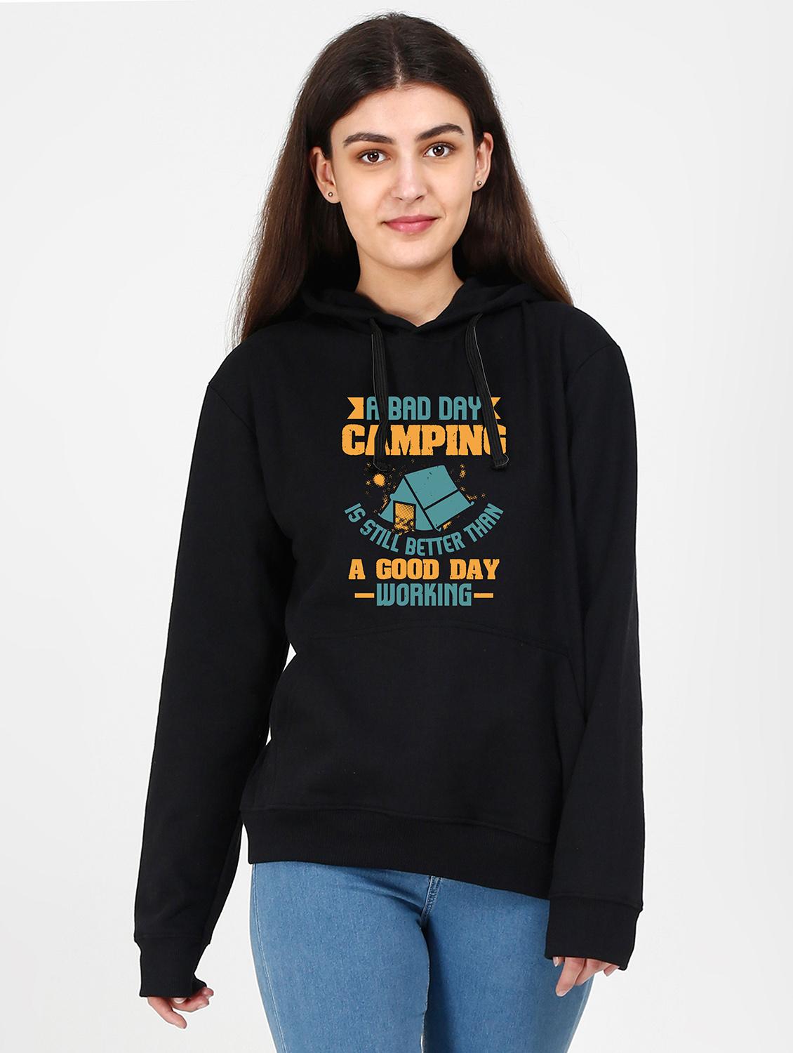 hooded neck graphic sweatshirt - 17972941 -  Zoom Image - 0