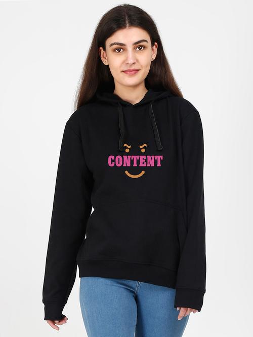 hooded neck graphic sweatshirt - 17972979 -  Standard Image - 0