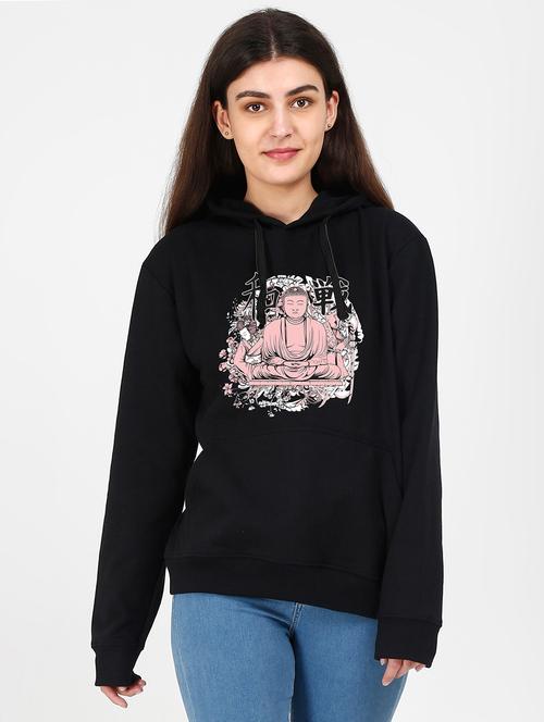 hooded neck graphic sweatshirt - 17973069 - Standard Image - 0