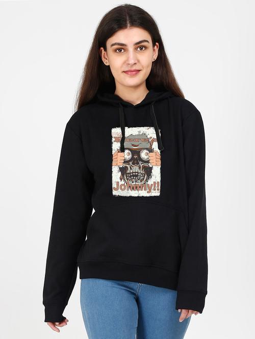 hooded neck graphic sweatshirt - 17973094 - Standard Image - 0