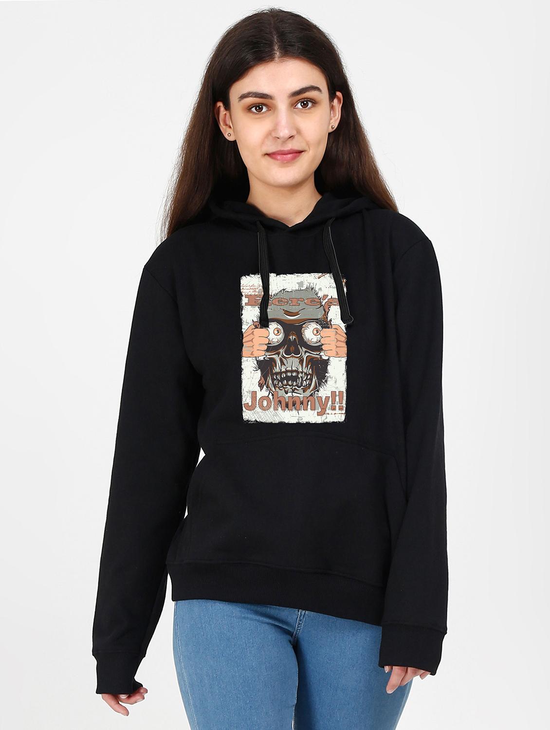 hooded neck graphic sweatshirt - 17973094 - Zoom Image - 0