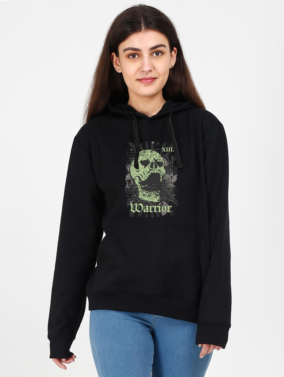 hooded neck graphic sweatshirt - 17973099 - Zoom Image - 0