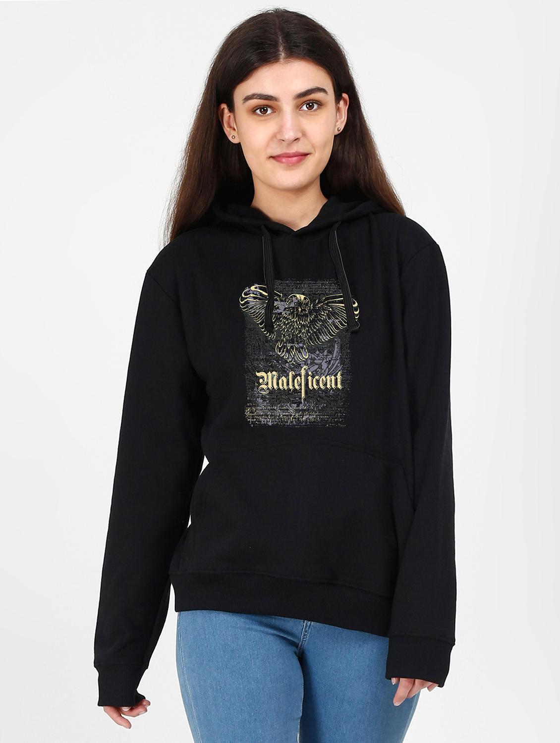 hooded neck graphic sweatshirt - 17973103 -  Zoom Image - 0