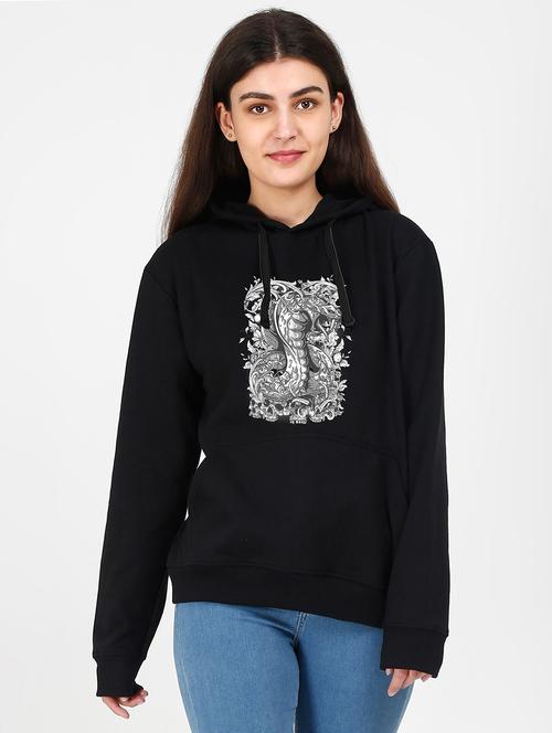 hooded neck graphic  sweatshirt - 17973190 -  Standard Image - 0