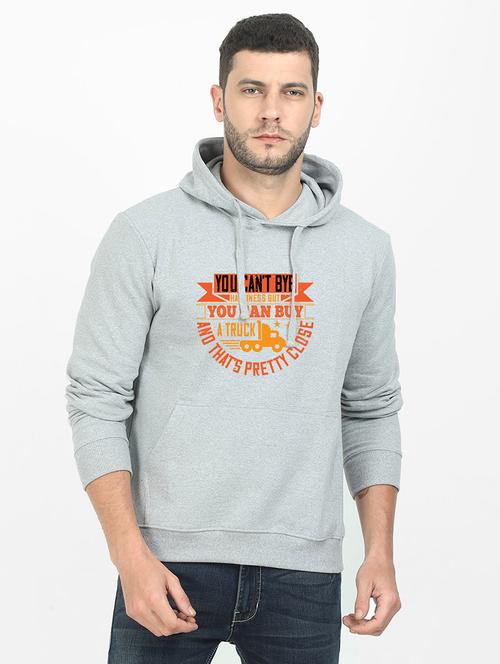 grey printed sweatshirt - 17973959 -  Standard Image - 0