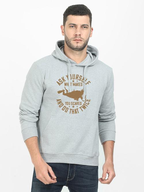 grey printed sweatshirt - 17974009 -  Standard Image - 0