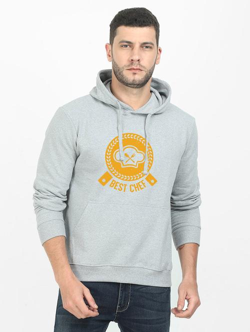 grey printed sweatshirt - 17974027 - Standard Image - 0