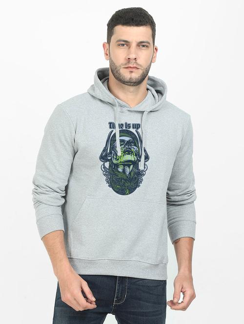 grey printed sweatshirt - 17974065 -  Standard Image - 0