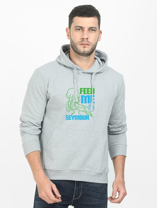 grey printed sweatshirt - 17974108 - Standard Image - 0