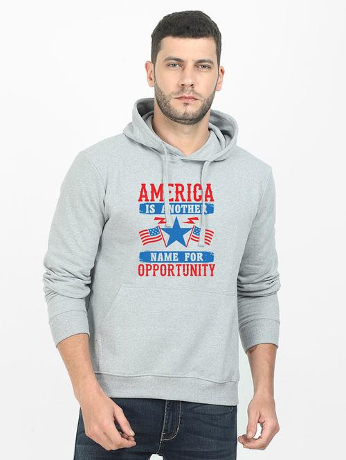 grey printed sweatshirt - 17974115 -  Standard Image - 0