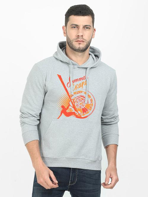 grey printed sweatshirt - 17974284 -  Standard Image - 0