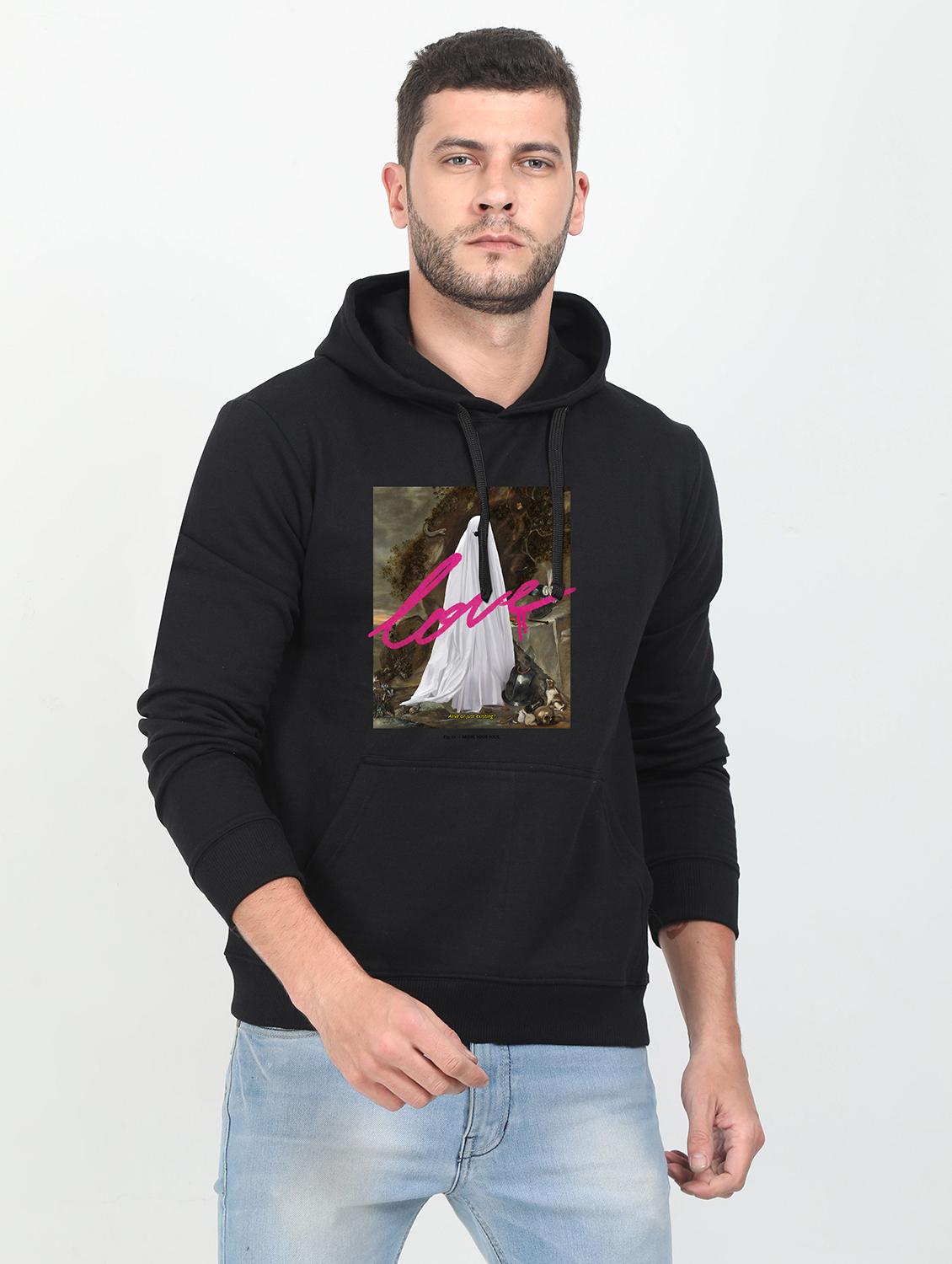 black printed sweatshirt - 17974388 - Zoom Image - 0