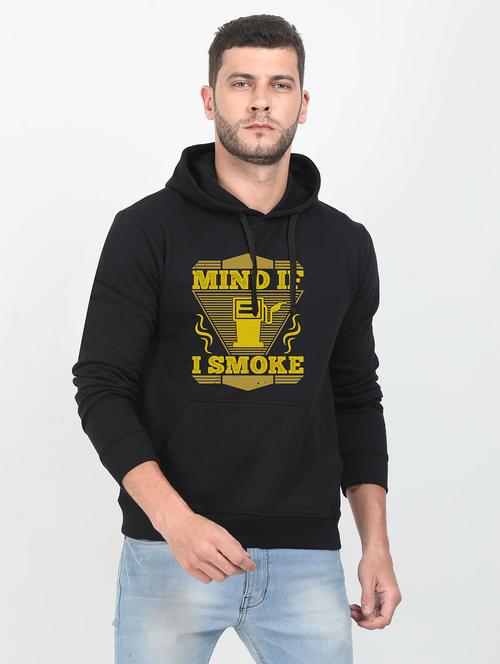 black printed sweatshirt - 17974644 - Standard Image - 0