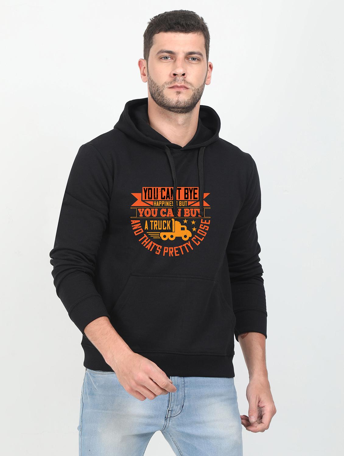 black printed sweatshirt - 17974776 -  Zoom Image - 0