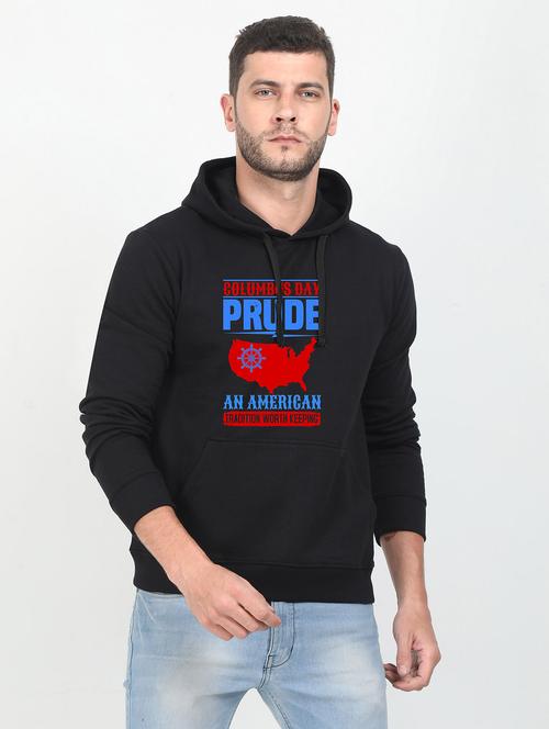 black printed sweatshirt - 17974912 -  Standard Image - 0