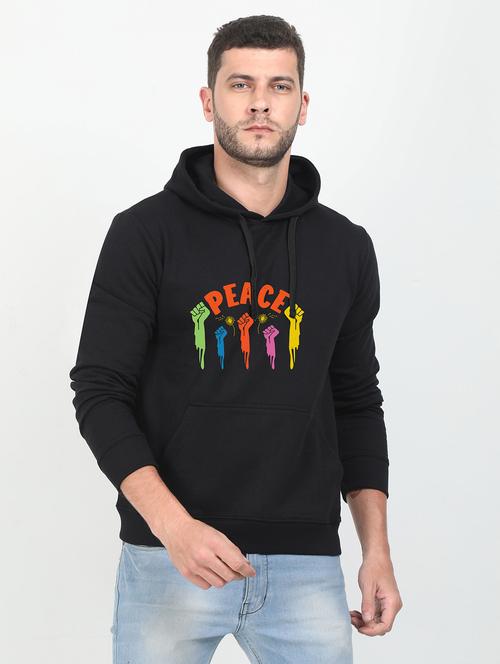 black printed sweatshirt - 17975079 -  Standard Image - 0