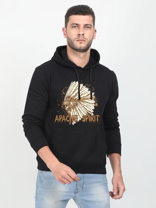 black printed sweatshirt - 17975098 -  Standard Image - 0