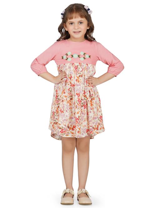 pink floral frock - 17976602 -  Standard Image - 0
