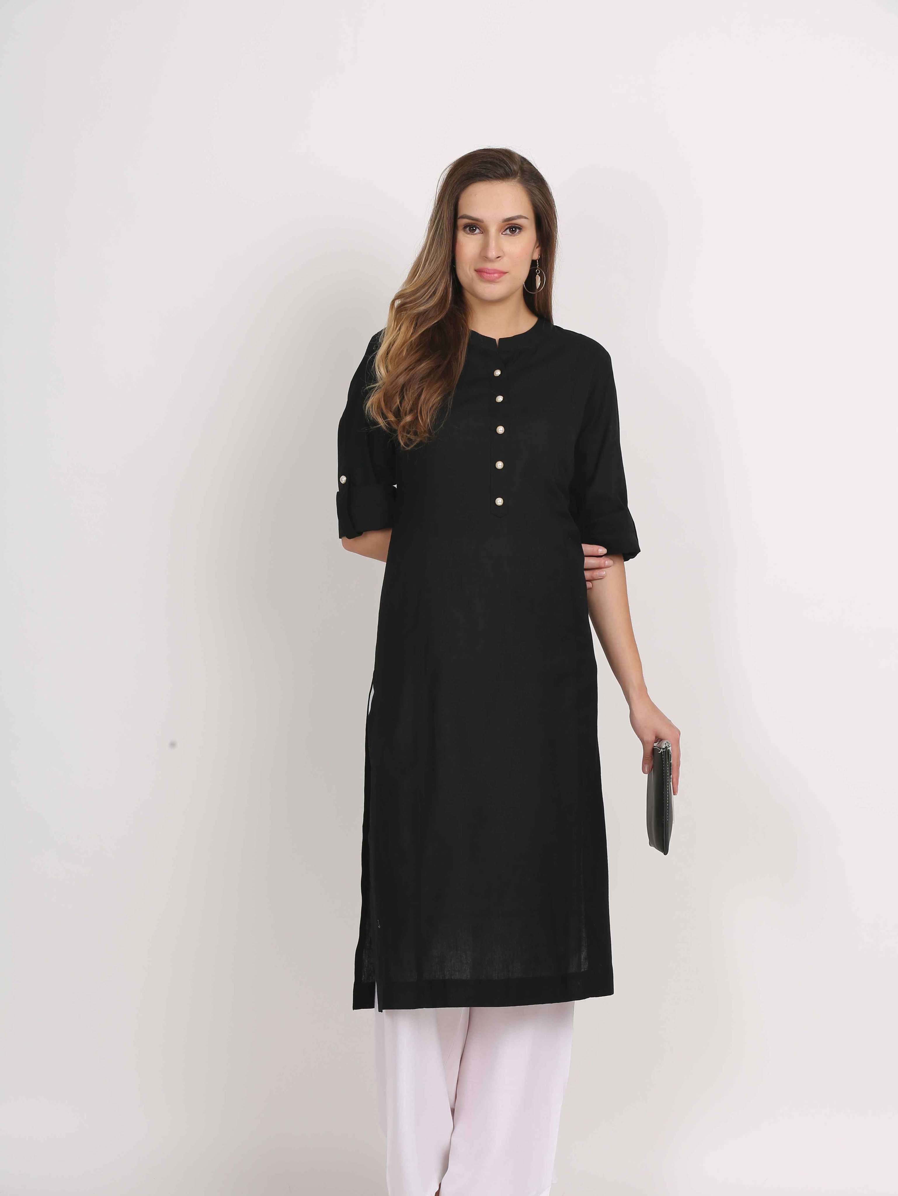 jivitha women solid straight cotton flex - 17977972 - Zoom Image - 0