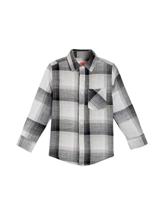 grey checkered shirt - 17978050 - Zoom Image - 0