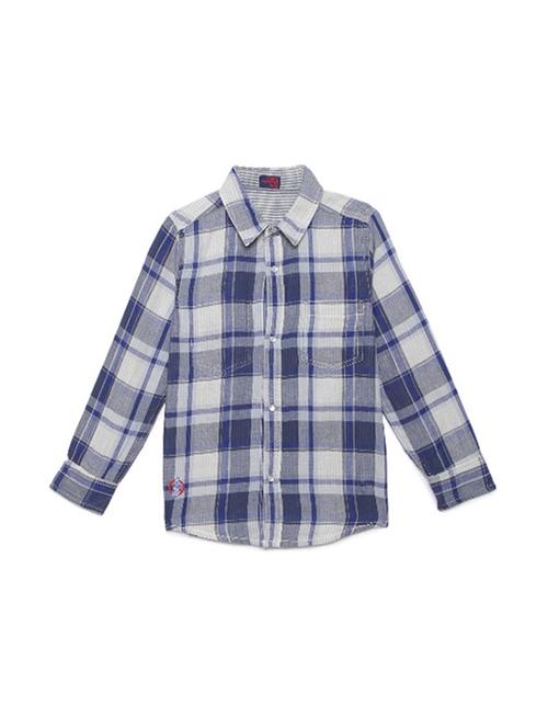 blue checkered shirt - 17978059 -  Standard Image - 0