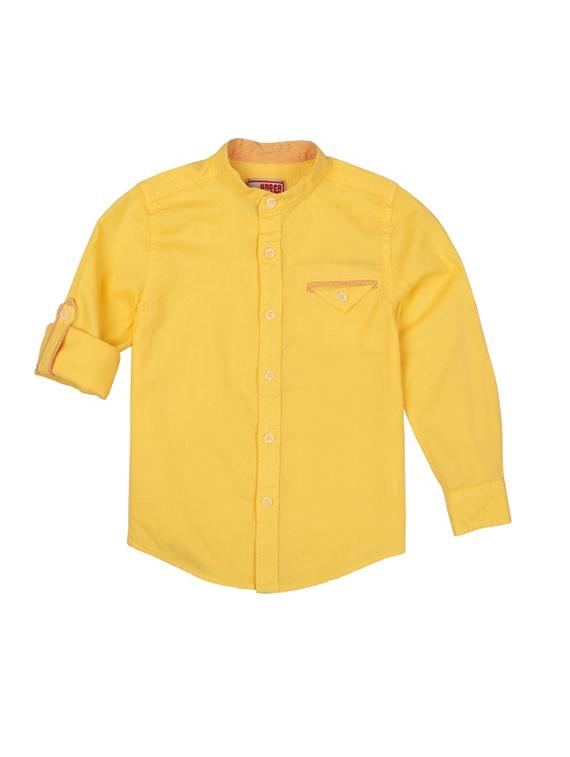 yellow solid shirt - 17978075 - Zoom Image - 0