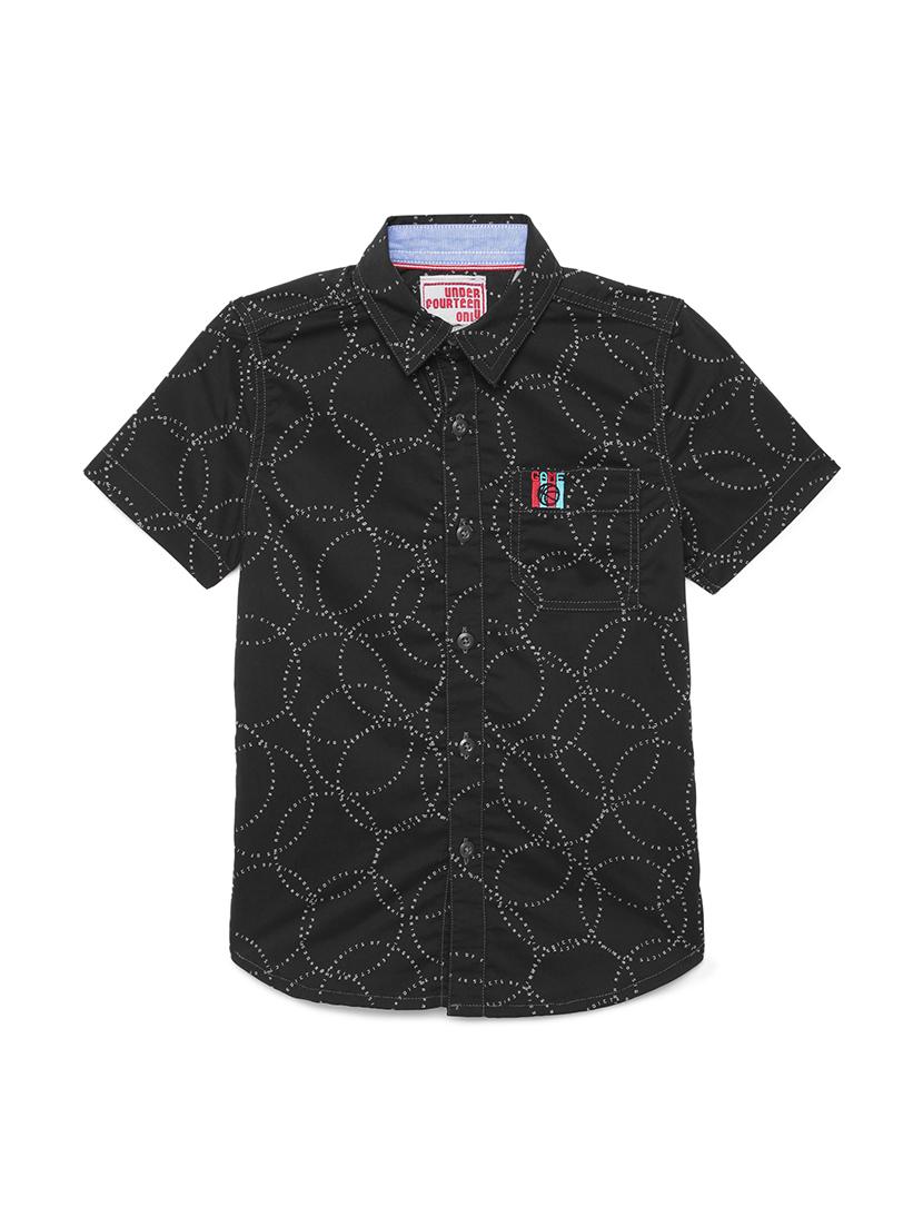 black printed shirt - 17978416 - Zoom Image - 0