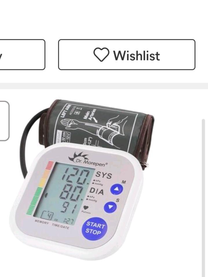 dr morepen blood pressure monitor  - 17979045 -  Zoom Image - 0