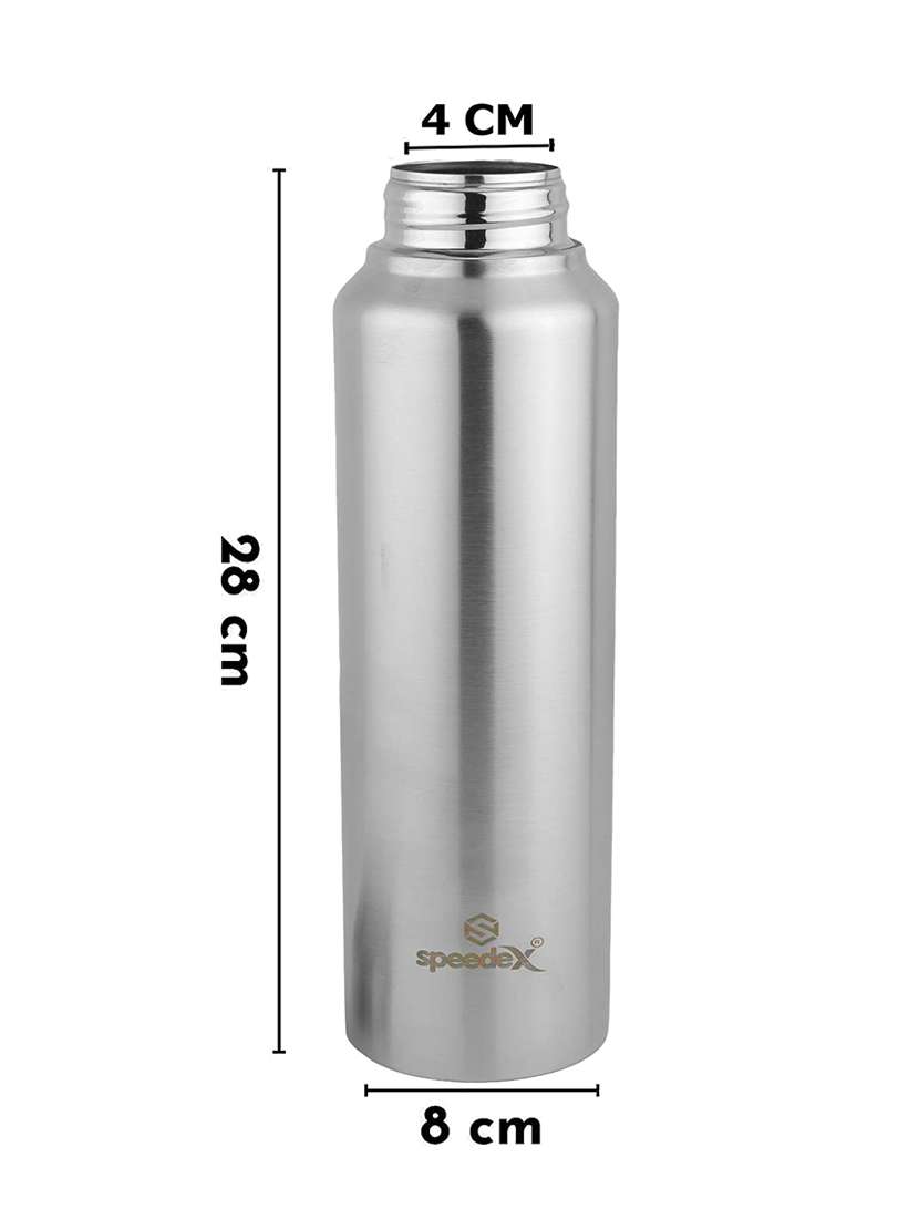speedex stainless steel fridge water bottle/refrigerator bottle/thunder with sipper cap - 17980431 - Standard Image - 3