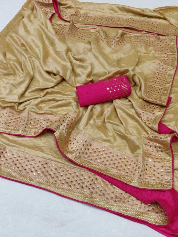 saree fabric: paper silk blouse: running - 17980657 - Standard Image - 3