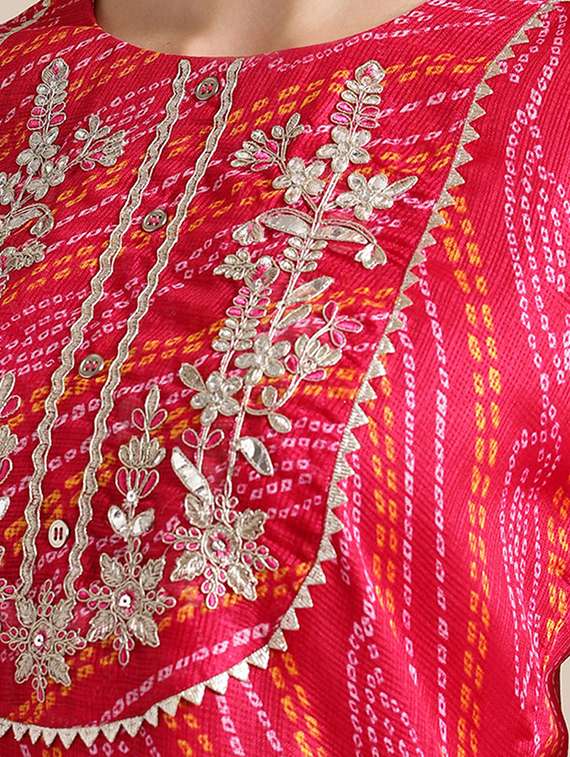 women's straight kurta - 17983200 - Standard Image - 3