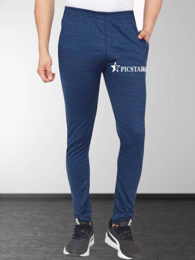 navy blue polyester track pant - 17985984 - Standard Image - 3