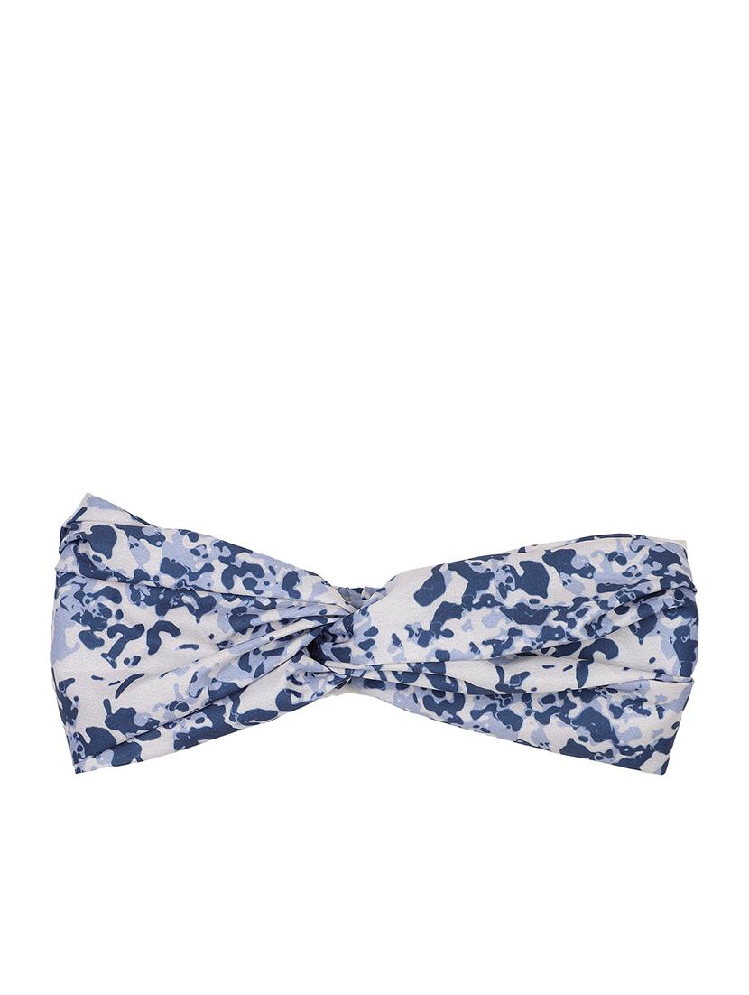 off-white printed viscose knot design headband - 17987277 - Zoom Image - 0