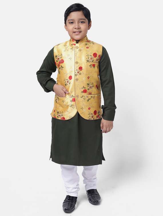 solid kurta set 